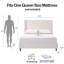 Élégant lit rembourré pour chambre de rêve, assemblage facile-1079116675-1079116673