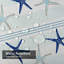 Rideau de douche 12 rayures Coastal Starfish-104624595