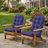 Outdoor/Indoor High Back Chair Cushion-125529599