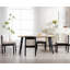 Chaise d'appoint Alrich en noir / beige-648650624