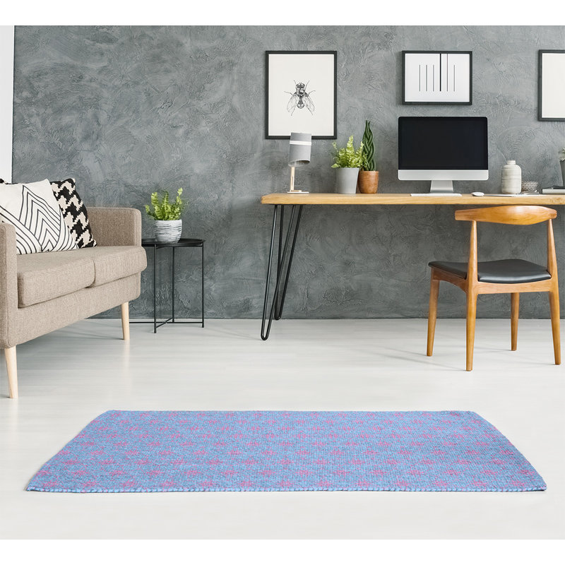 Tapis à cercles ornés, Rectangle 3 pi x 5 pi