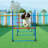Dog Agility Training Equipment 4 PCS Set Hurdles and Jump Ring Obstacle