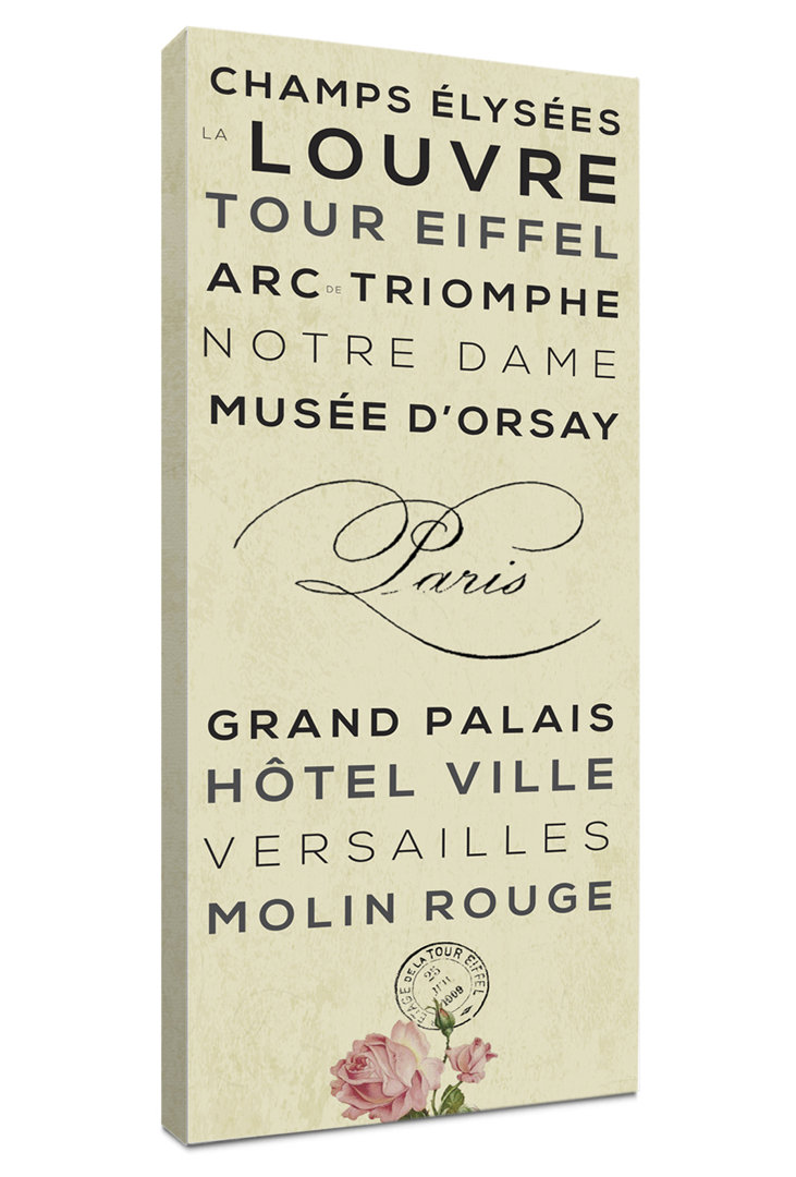 " Vintage French Cities " Ashton Wall Décor LLC