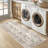 Machine Washable Rug Non-Slip Area Rug with Rubber Backing for Living Room Low-Pile Rug Indoor Floor Cover Oriental Rug for Bedroom Dining Room Hallway Playroom Office Kitchen Dorm and Bedside Decor-1927777535