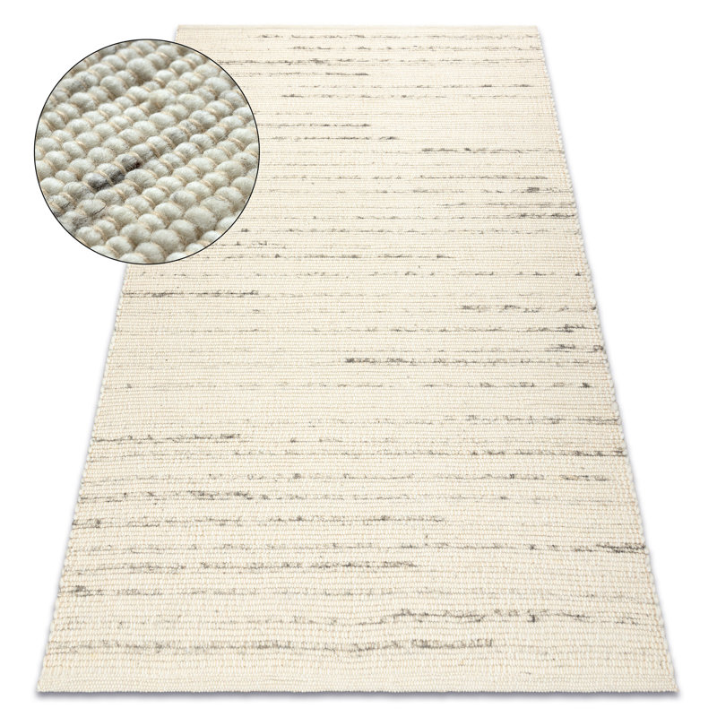 Onassis Wool Area Rug, Rectangular 80 x 150cm