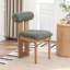 Chaise rembourrée en bois massif Morral-164847612
