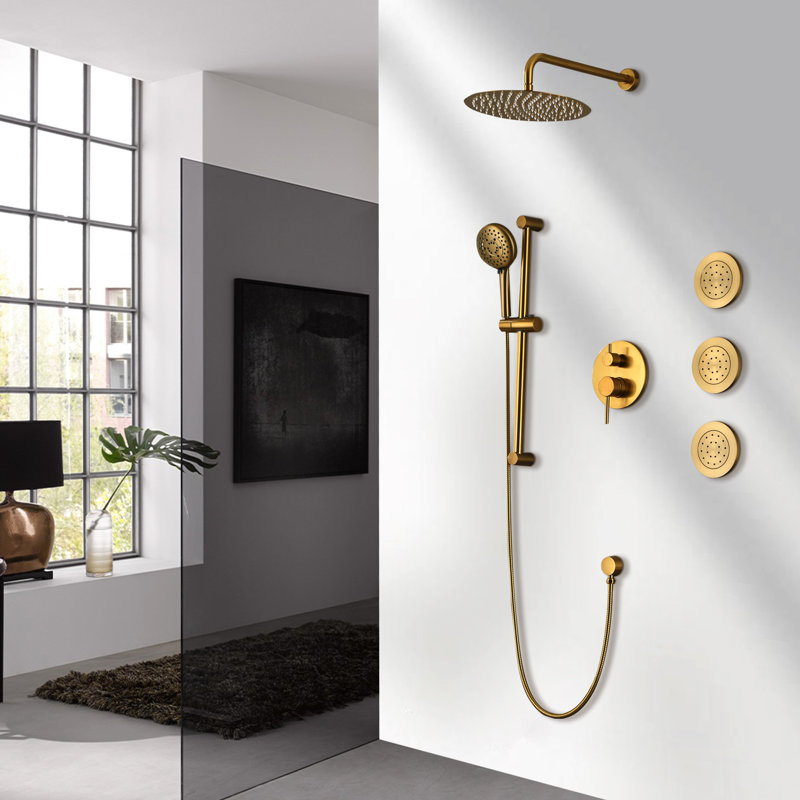 Conception de douche en or Eminemment