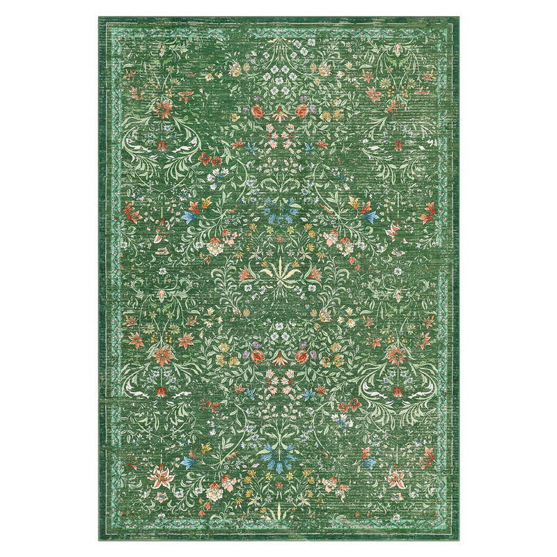 Area Rug Washable Rugs Area Rug for Living Room Bedroom Rug Farmhouse Area Rug Non Slip Throw Rugs Non Shedding Stain Resistant Carpet for Dining Room Classroom