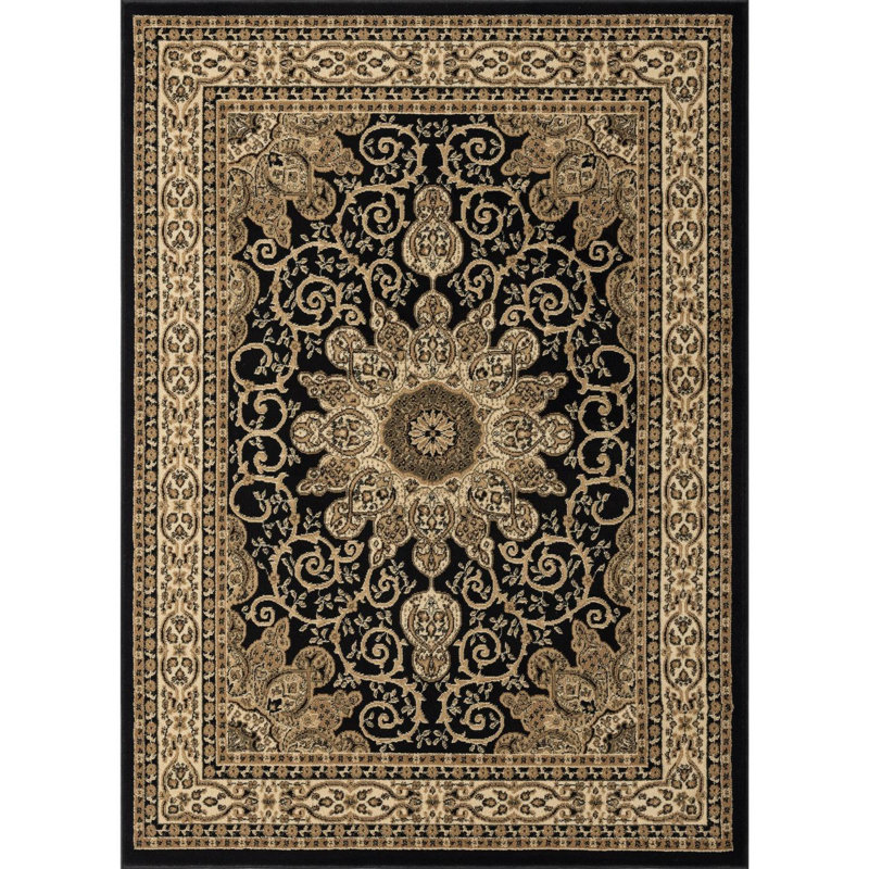 Luxe Weavers Brighton Collection 9D8CDAA22B7D43F69678E0FB15191504 Oriental Floral Area Rug