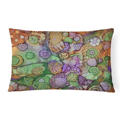  Coussin décoratif intérieur / extérieur en tissu abstrait