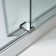 76” H Frameless Sliding Shower Door (56-60 Inch Adjustable Width) with Reversible Installation, Safety Glass, Anti-Splash Design
