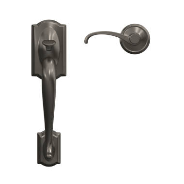 Schlage Custom Bowery Knob with Century Rose Non Turning Dummy Lock -  Wayfair Canada