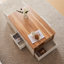 Lift Top Block Coffee Table with Storage