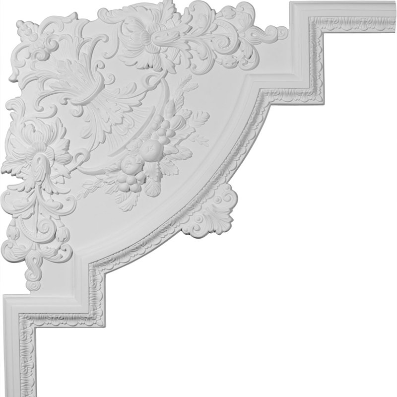 Loera 28"H x 28"W x 3/4"D Panel Moulding Corner