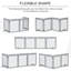 Martinez Wood Free Standing Pet Gate-1286162906
