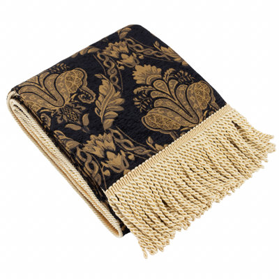 Shiraz Throw Jacquard Throw Blanket