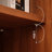 Modern Brown Boxwood Bookcase with Display Func