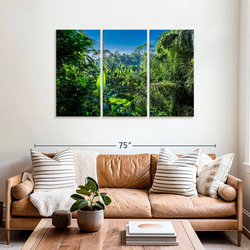 Jungle tropicale Alvord Bali, H 36 po x l 57 po