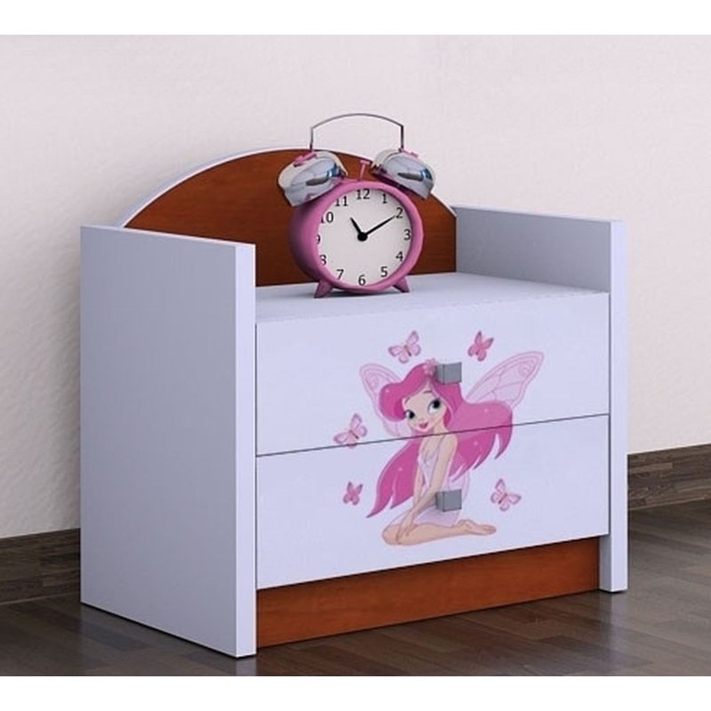 Elowen Nightstand, Brown