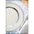 8 Pack Plastic Charger Plate, D13"