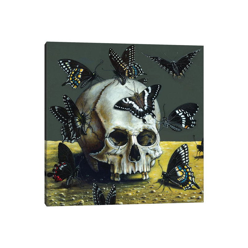 Dark Angels by R.S. Connett - No Frame Print on Canvas, 66.04 cm H x 66.04 cm W