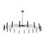 Luminaire suspendu en métal 57 po