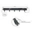 Metal Edge Long 15cm H x 106cm W Galvanised Steel Lawn Edging-110945267