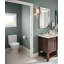 Toilette allongée deux pièces à hauteur double 1,28 et 0,9 GPF TOTO Connelly WASHLET + avec CEFIONTECT, coton blanc