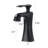 Yearby Single-Hole Single-handle Bathroom Faucet-55048342