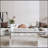 Luxurious Rectangular Mirror Coffee Table With Fluted Glass And Modern Design