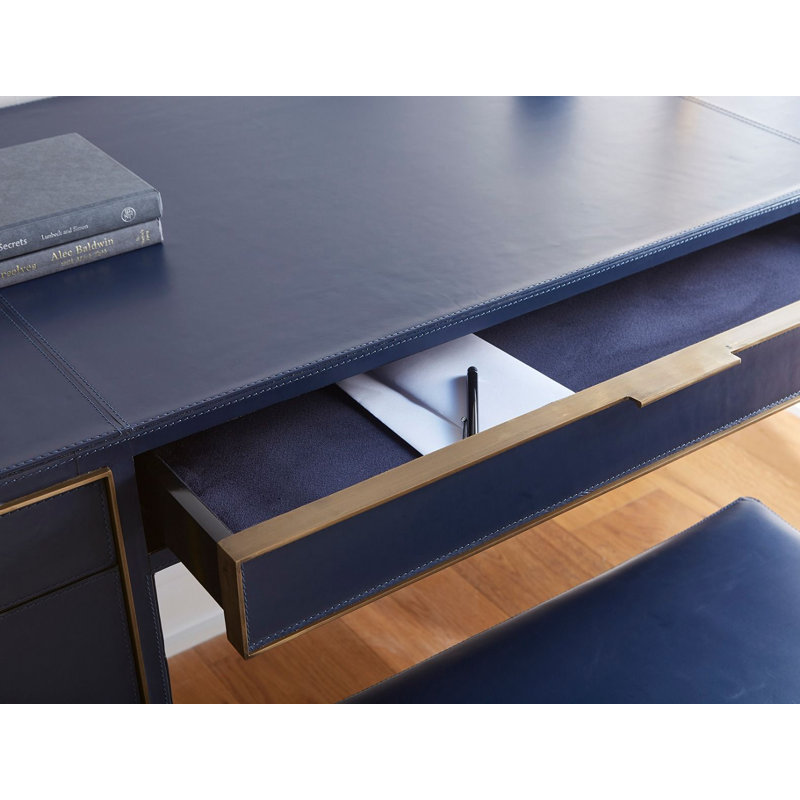 Hunter Writing Desk, Navy Blue