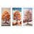 Soft Neutral Tones Maple Tree - Tree Maple Metal Prints Set Of 3-1142023162
