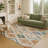 Machine Washable Indoor/Outdoor Aten ACN2331 Diamond Rug-1563189867