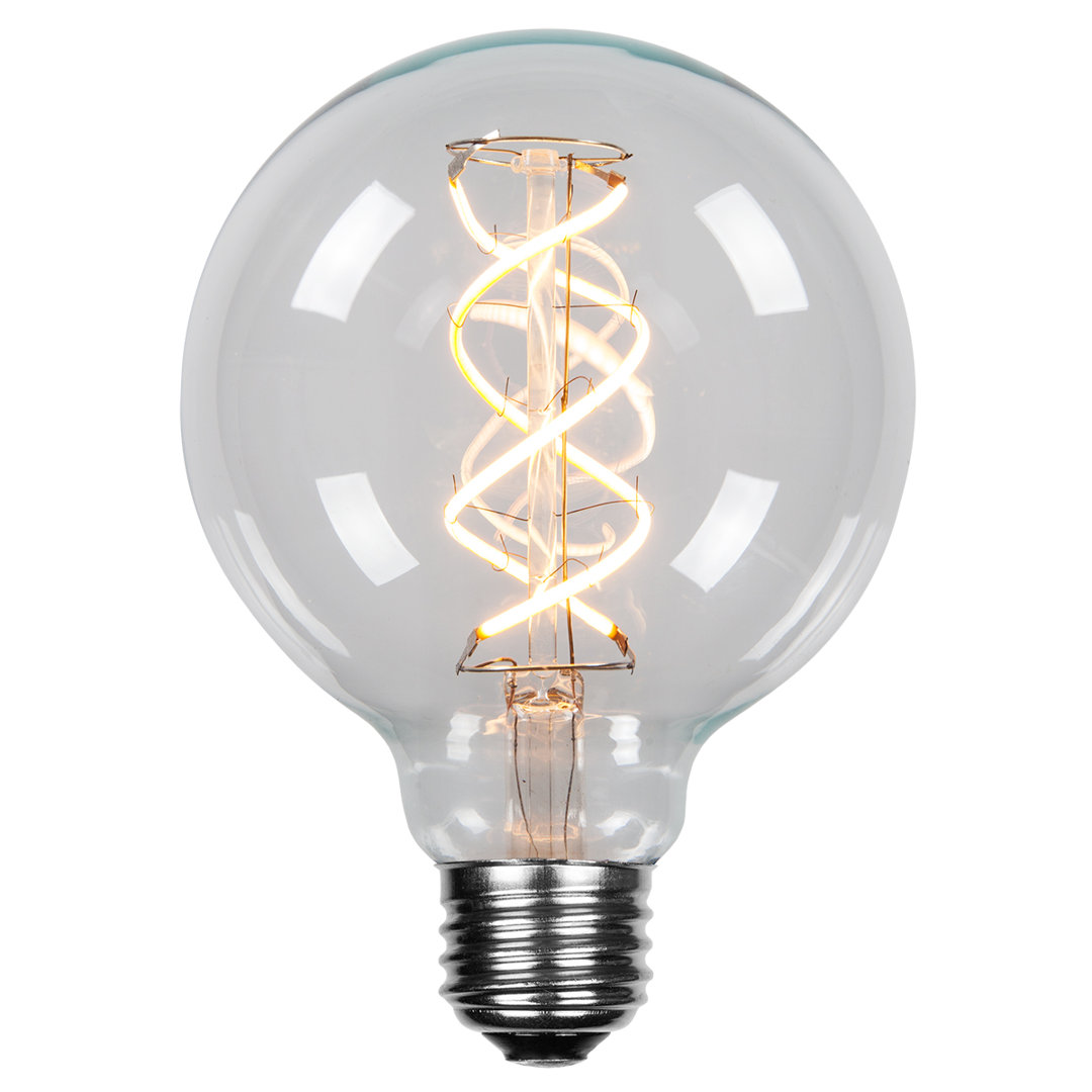 40 Watt Equivalent E26 Dimmable Edison Globe Light Bulb Wintergreen Lighting