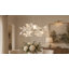 Lustre de feuille transitionnel en acrylique 8 lumières-423574370