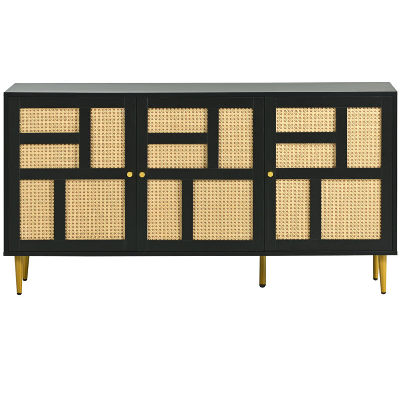Eddyson 57'' Console Table, Black