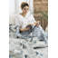 Couverture en mousseline Gingko-115363350
