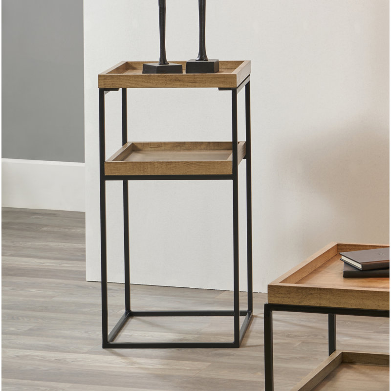 Magaw Tray Top Sled End Table