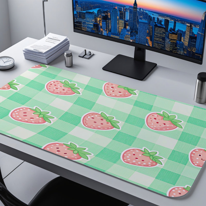 Polyester Desk Pad, 31.5x15.5