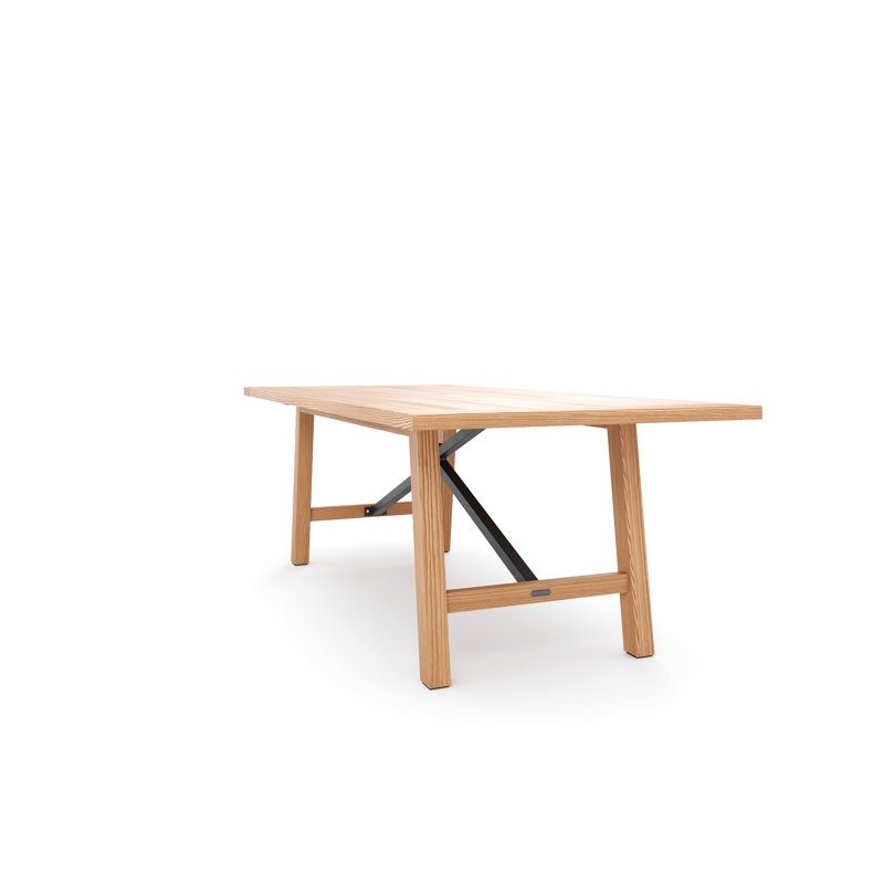 Truss Outdoor Teak Dining Table