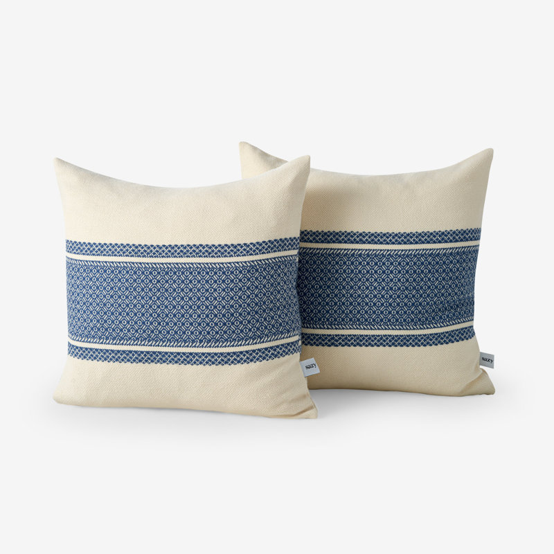 Churubusco Abstract Square Cushion Cover