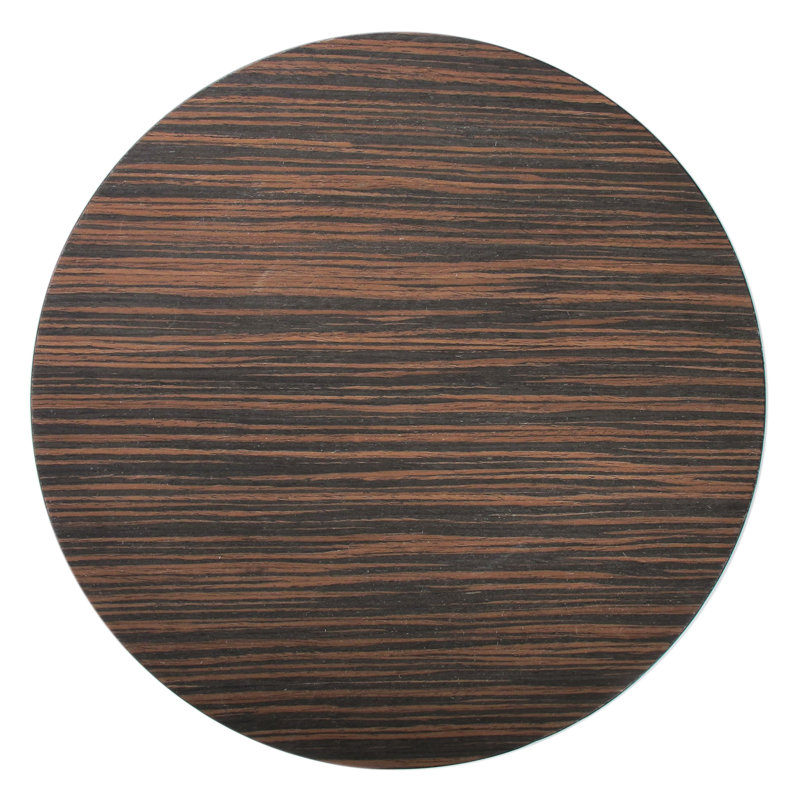 Plat de service 13 po, Brun