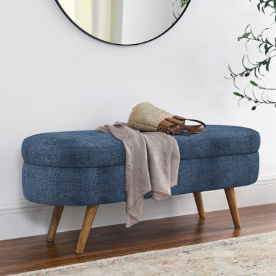 Maly Upholstered 2-Seater Storage Bench