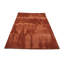 Tapis rouge moderne rouge 5 x 8