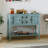 Buffet Sideboard Cabinet Entryway Console Table with 2 Doors and 2 Drawers Blue-1849609016