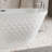 59'' acrylic freestanding bathtub with unique diamond pattern design: spacious oval shape