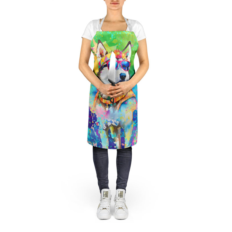 No Pattern Bib Apron