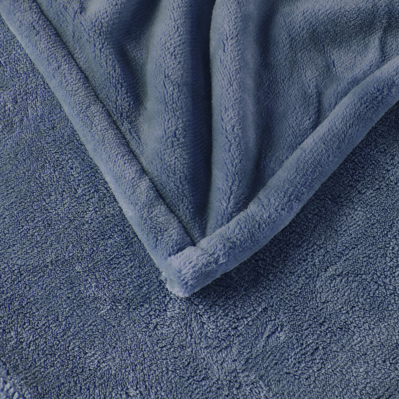 Jeté surdimensionné 60 x 70, Bleu saphir