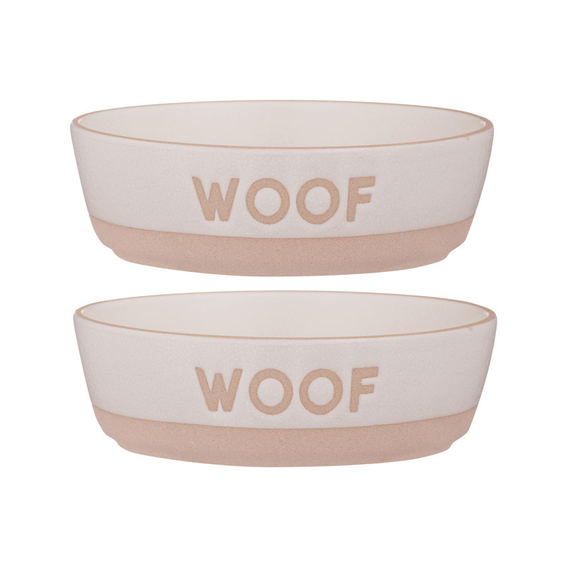 Mason Cash Woof Bowls, 5cm, 1300ml, White