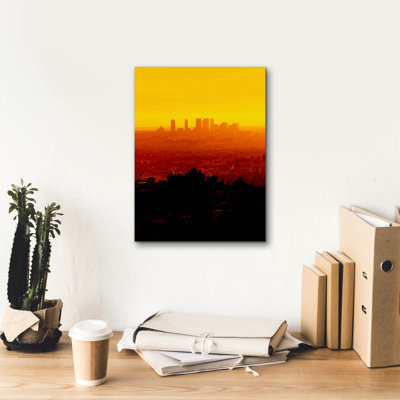 Toile épique Graffiti «La Sunset» par Epic Portfolio, 26 po x 30 po